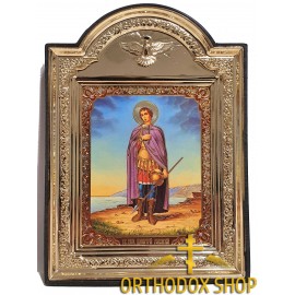 Икона Святой Димитрий Солунский. Освященная
