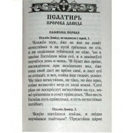 Православный Молитвослов и псалтирь. 512 страниц. Крупный шрифт. Освященный