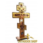 Православный деревянный крест с распятием. Освященный