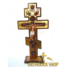 Православный деревянный крест с распятием. Освященный