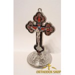 Православный крест с распятием, Размер 9 х 5 cm. Освященный