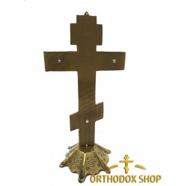 Православный крест с распятием, Размер 25 х 13 cm. Освященный
