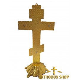 Православный крест с распятием, Размер 25 х 13 cm. Освященный