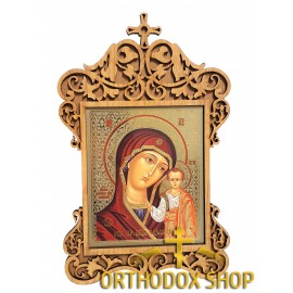 Настольная икона Богоматерь Казанская. Освященная