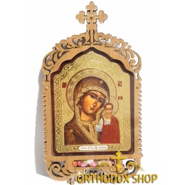 Икона Благословение Дома Богоматерь Казанская. Освященная